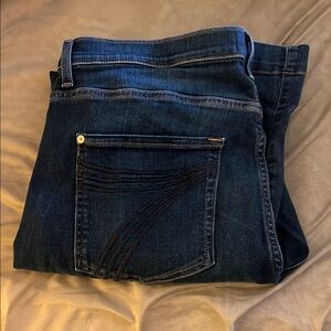 7 For All Mankind Dark Wash Jeans